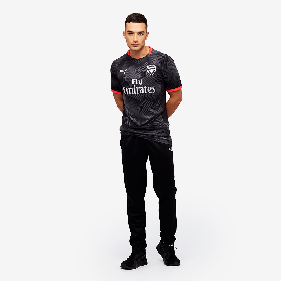 Puma Mens Arsenal FC Graphic Jersey Black T-shirts