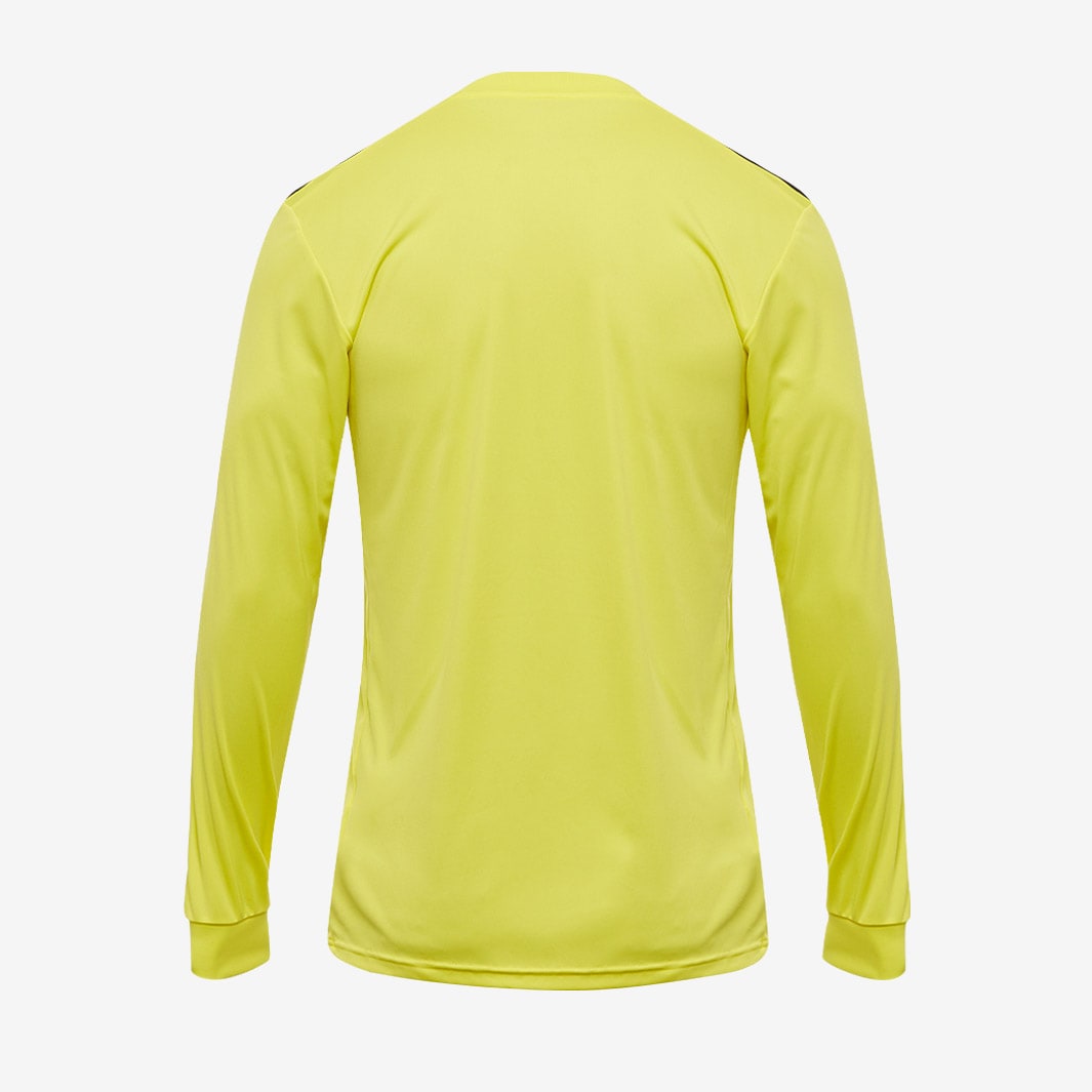 Maglia Manica Lunga adidas Striped 19 Giallo Acceso/Nero