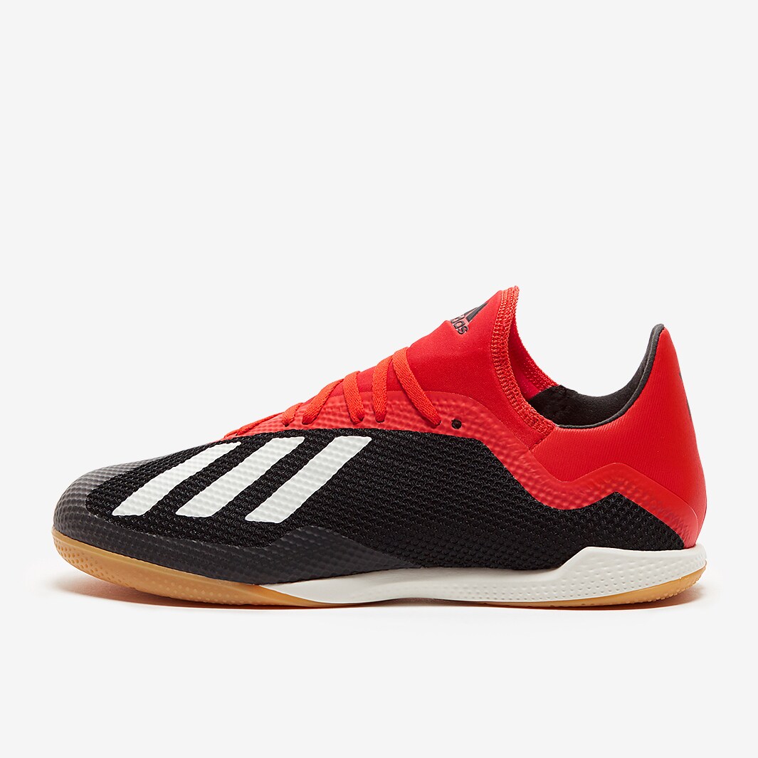 adidas X 18.3 IN - Core Black/Off White/Active Red - Indoor - Mens ...