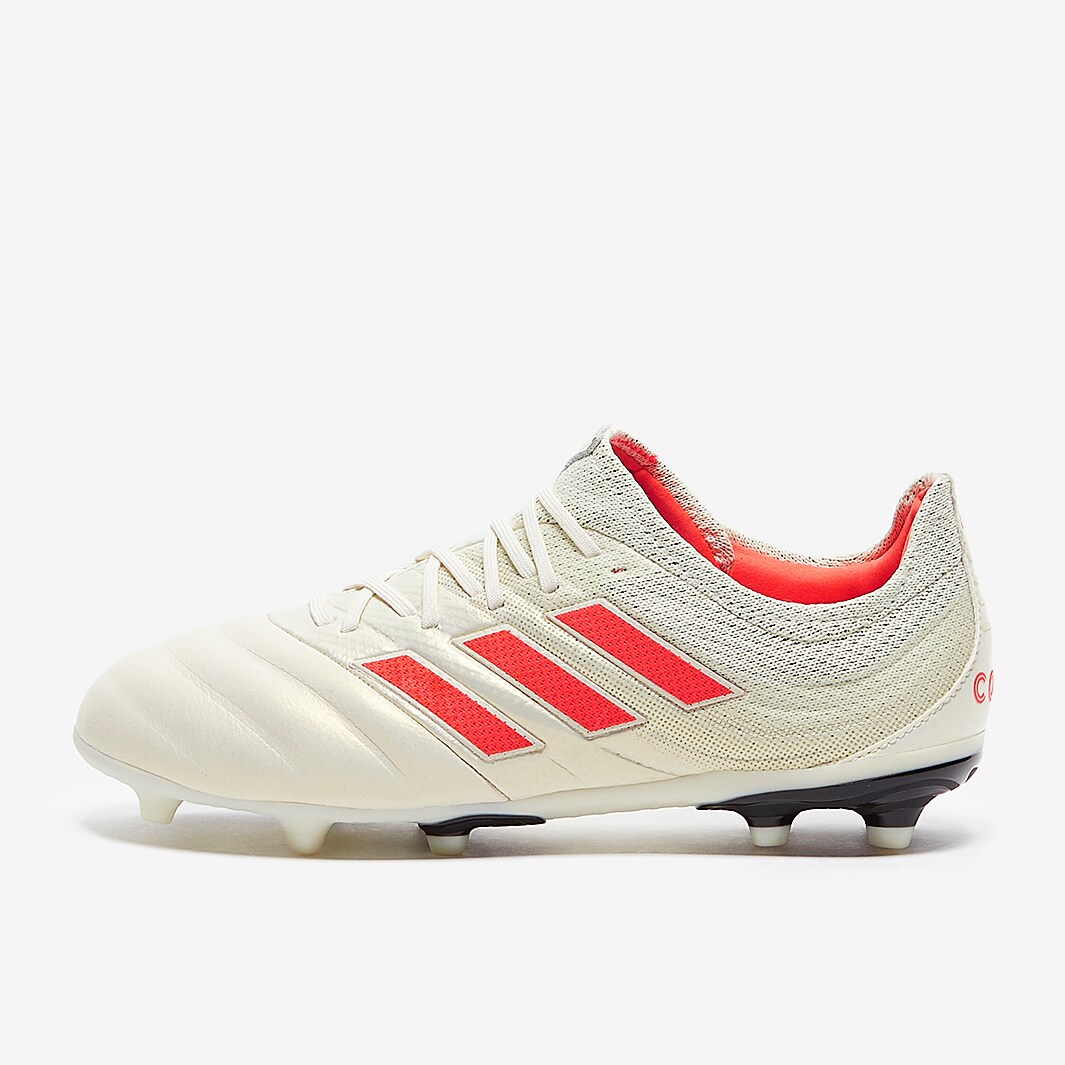 COPA 19.1 レースレス　27cm adidas Copa 19.1 FG - White/Solar Lime/White - Firm Ground