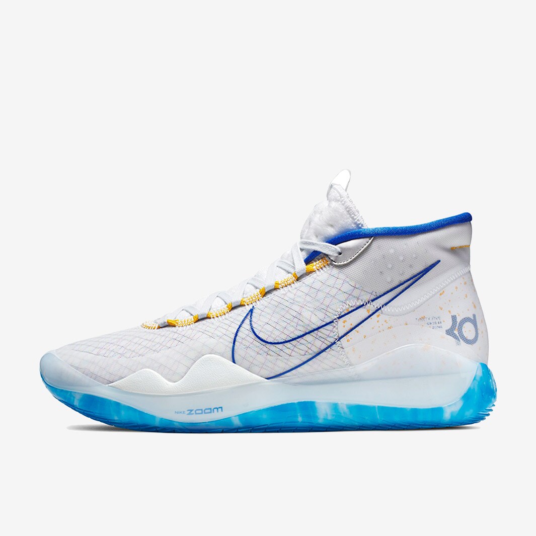 Mens Shoes - Nike Zoom KD12 - White - Basketball | Pro:Direct Soccer