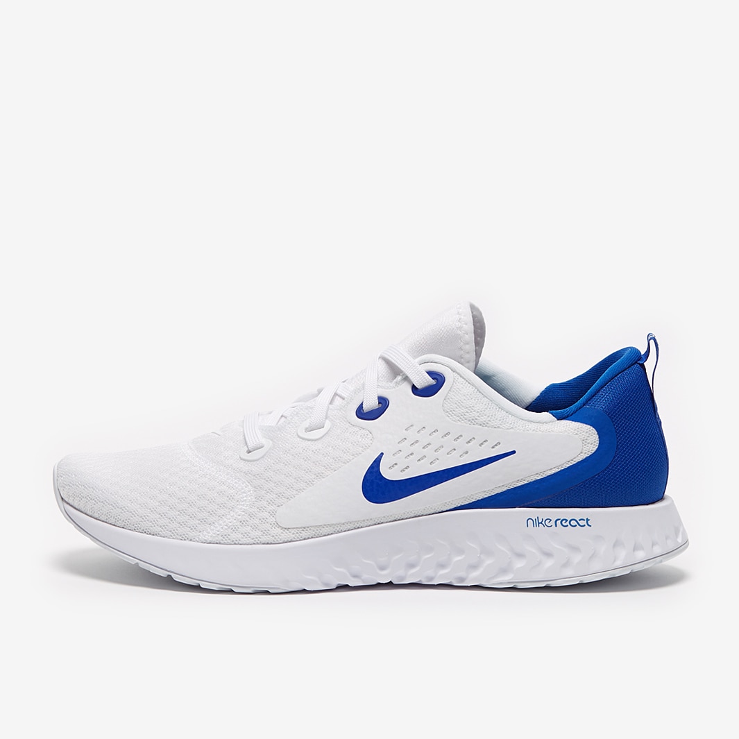 Nike Legend React White Game Royal Mens Shoes AA1625 101 Pro Direct Running