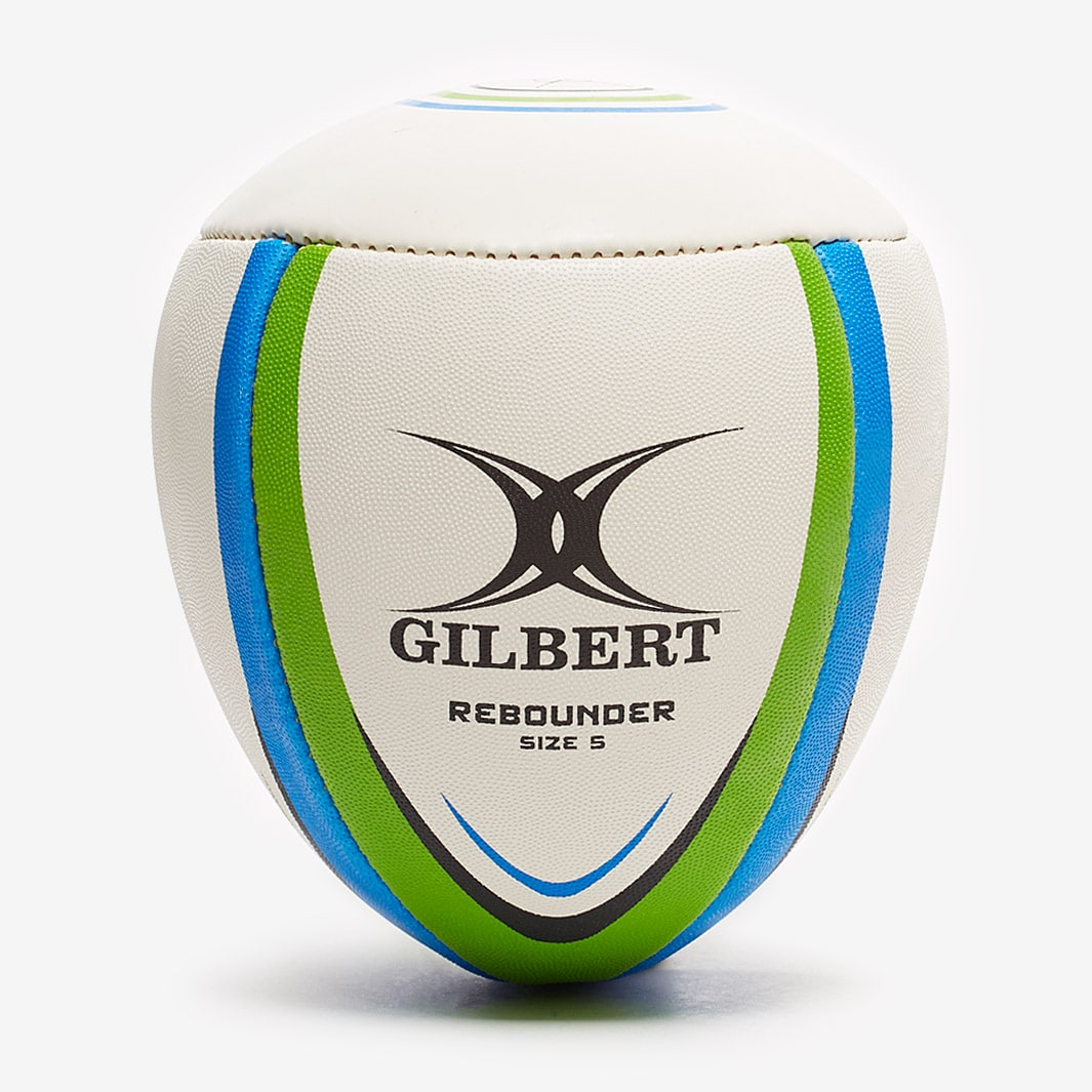 Gilbert Rebounder Training Ball White Rugby Balls Training