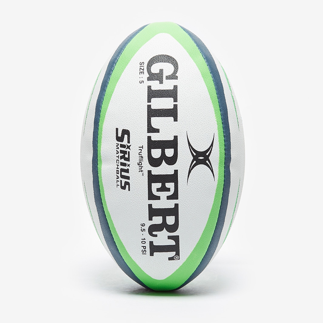 Gilbert Sirius Rugby Match Ball White Rugby Balls Match