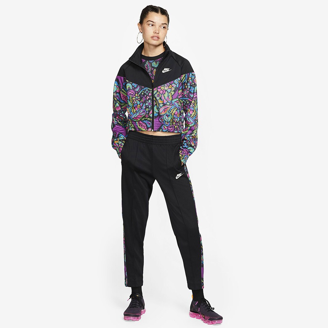 nike women's floral jacket