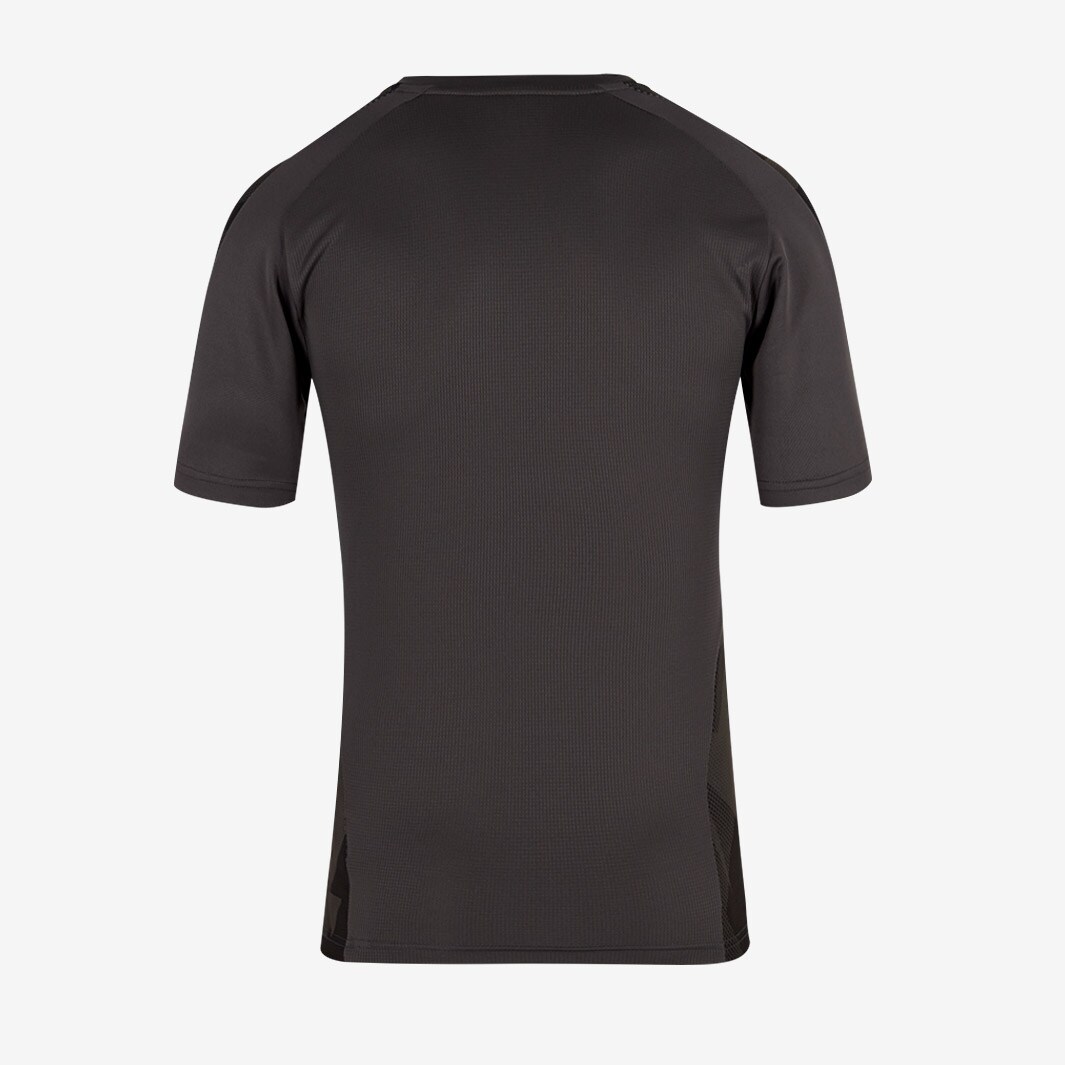Puma Training Jersey Black/Grey Mens Football Teamwear Training