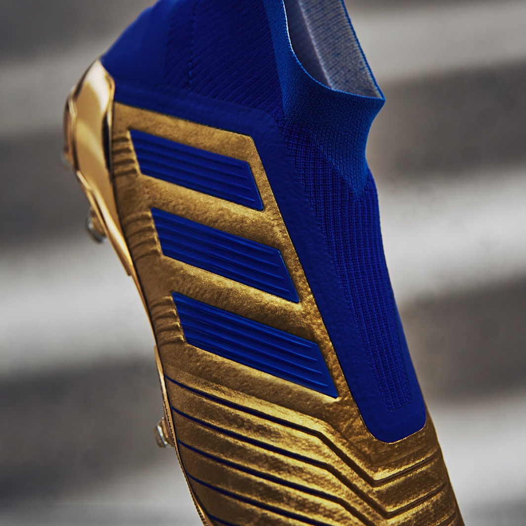 adidas Predator + FG Football Boots Blue/Orange, €190.00