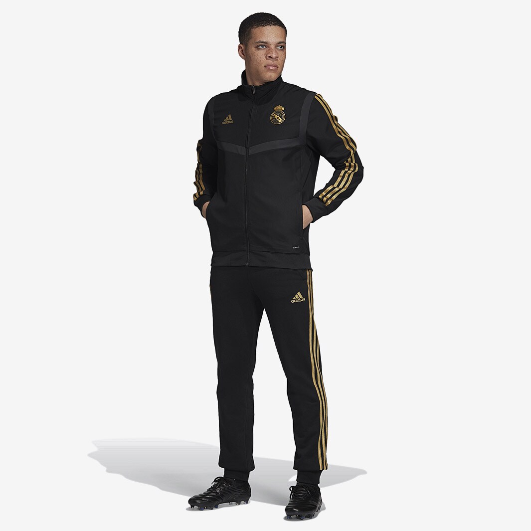 Veste Pré-match adidas Real Madrid 2019/20 Noir/Or football