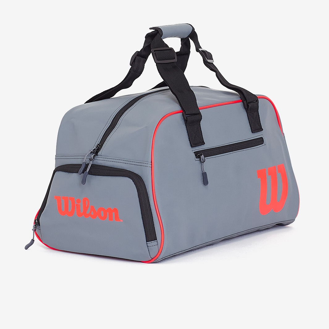 Wilson Clash Duffle Silver/Red Bags & Luggage