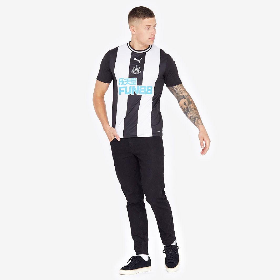 NEWCASTLE UNITED 2019 2020 AWAY FOOTBALL SHIRT SOCCER JERSEY PUMA 756299-03  sz M