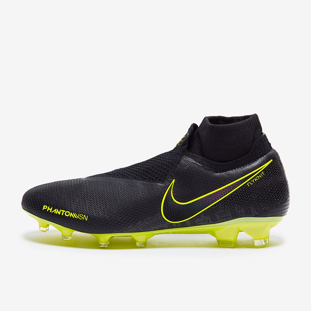 Nike Phantom VSN Elite DF FG - Black/Volt