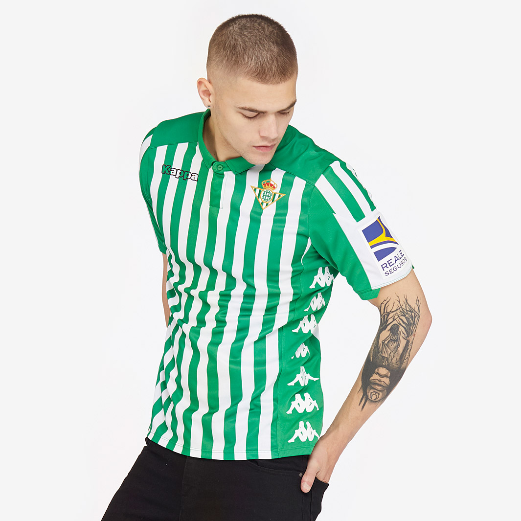 Maillot Officiel Real Betis Kappa Gara - Taille L, Floqué Joaquin N°17