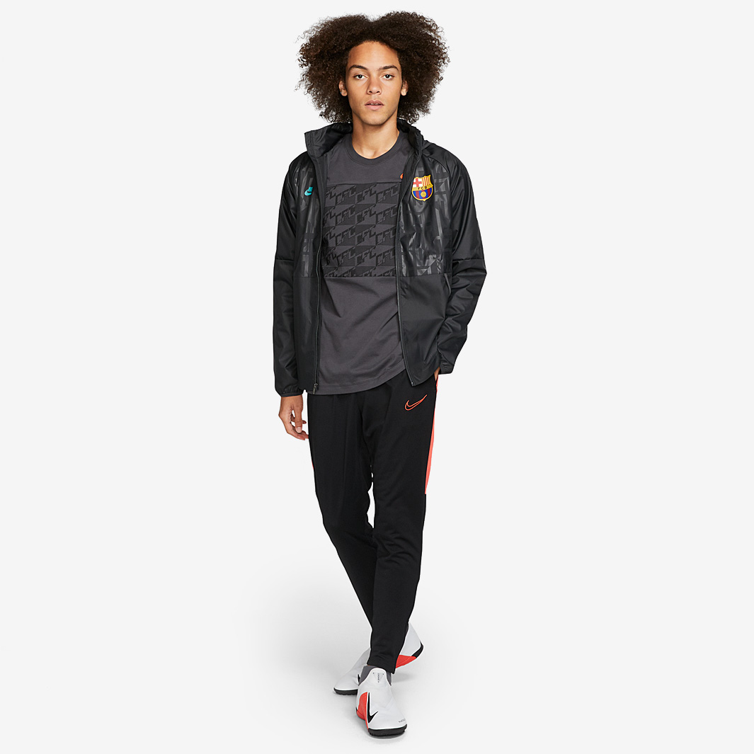 Nike FC Barcelona 19/20 AWF Lite Jacke - Rauchgrau/Cabana - Herren ...