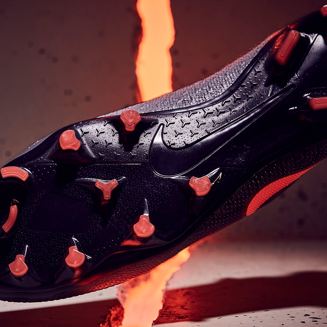 Nike Phantom VSN Elite DF FG - Dark Grey/Bright Mango/Black