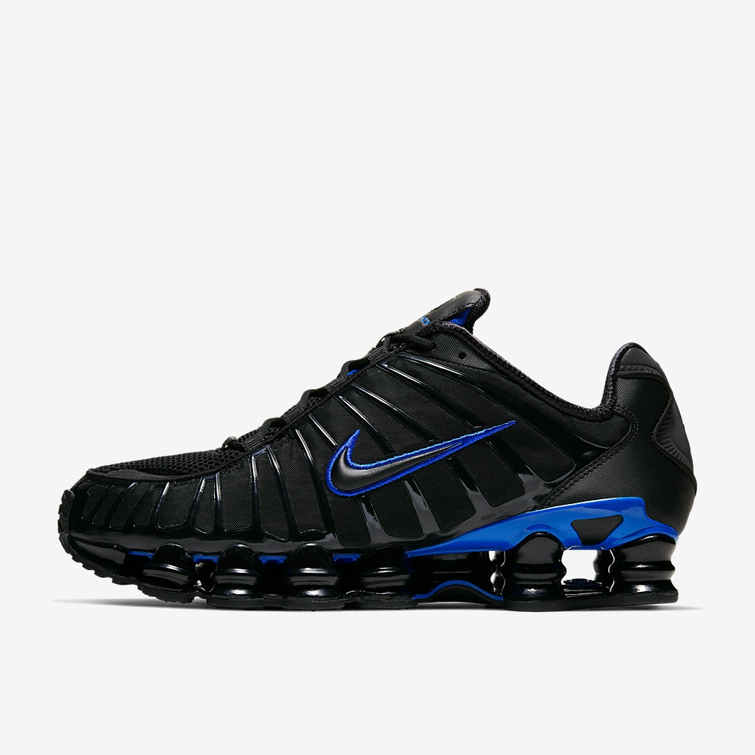 táctica Todo el tiempo Verdulero Nike Shox Tl - Negro/Azul - Zapatillas para Running | Pro:Direct Soccer