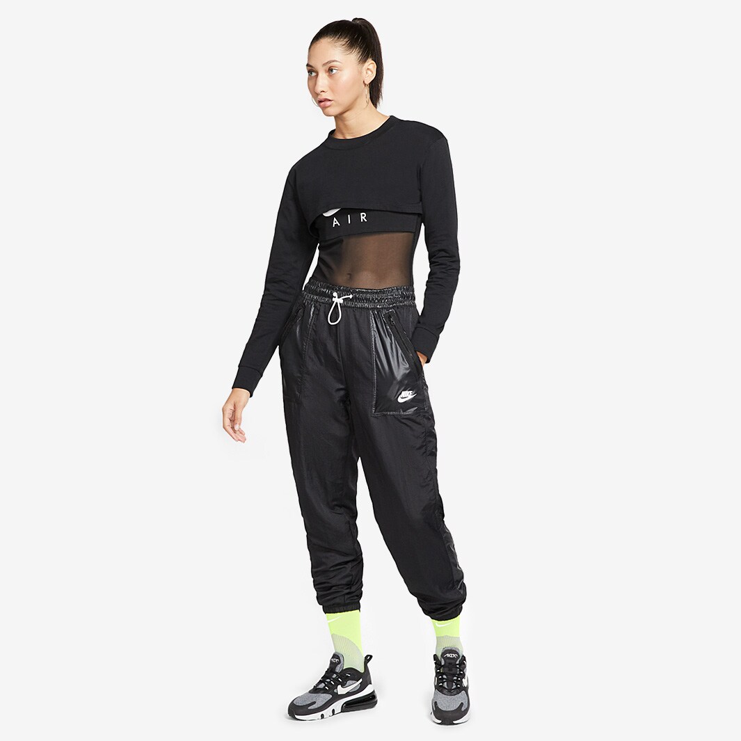 nike crop tracksuit