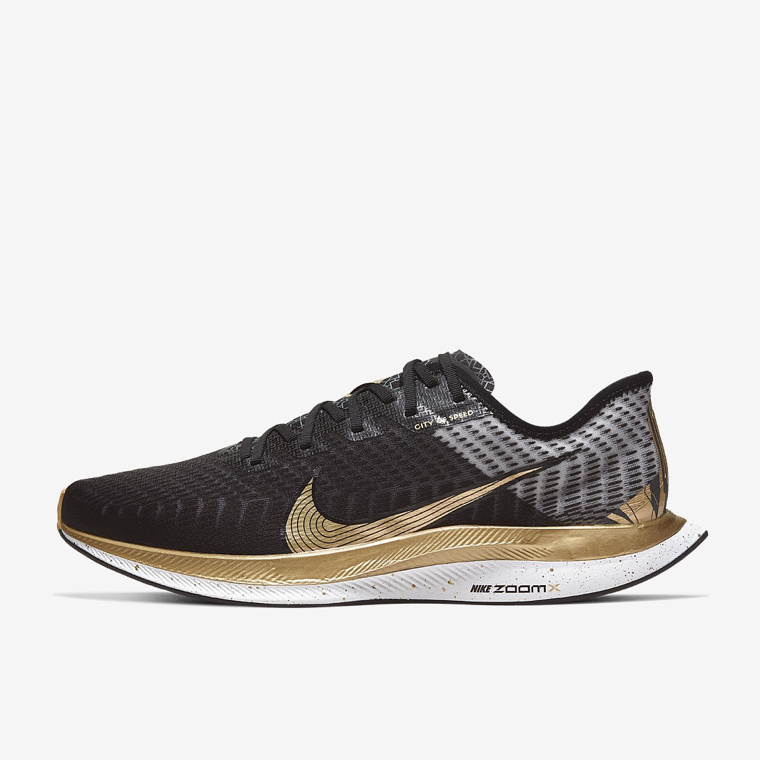 Nike Zoom Pegasus Turbo 2 White Metallic Gold White Black Mens Shoes Pro Direct Running