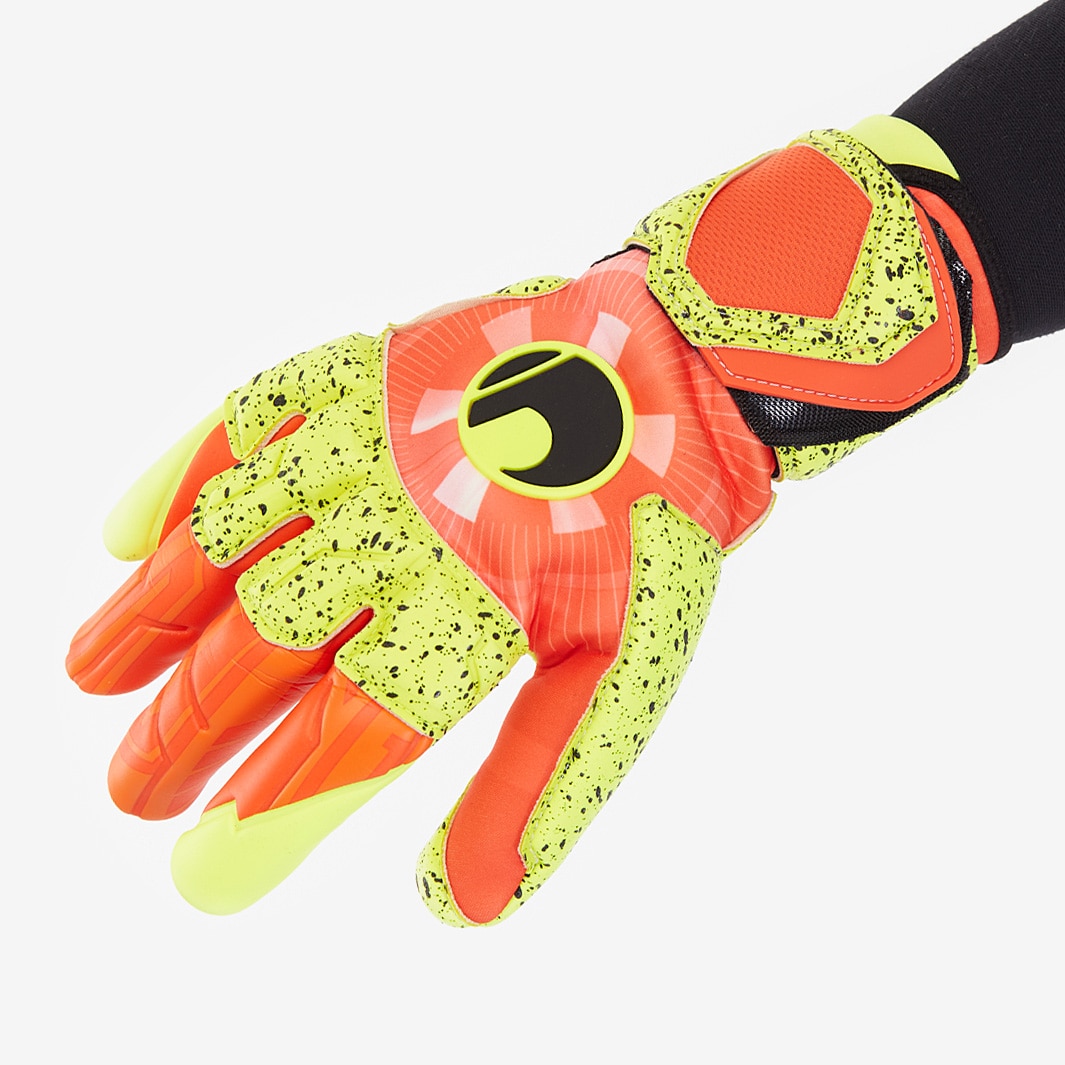 Guanti Da Portiere Uhlsport Prediction Supergrip+ - Per Bambini E Adulti, Presa Eccellente, Taglio Half Negative