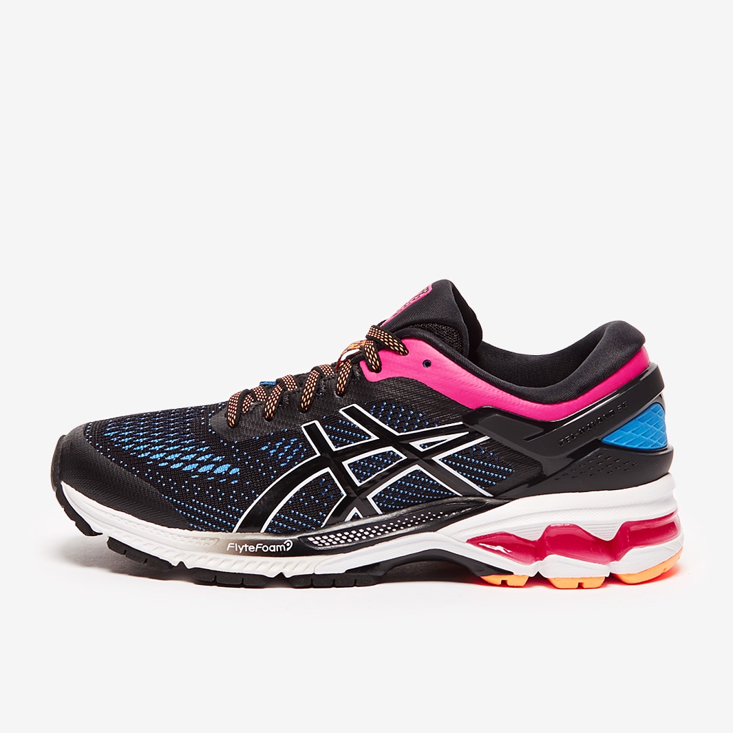 Asics gel kayano hotsell 26 black/blue coast