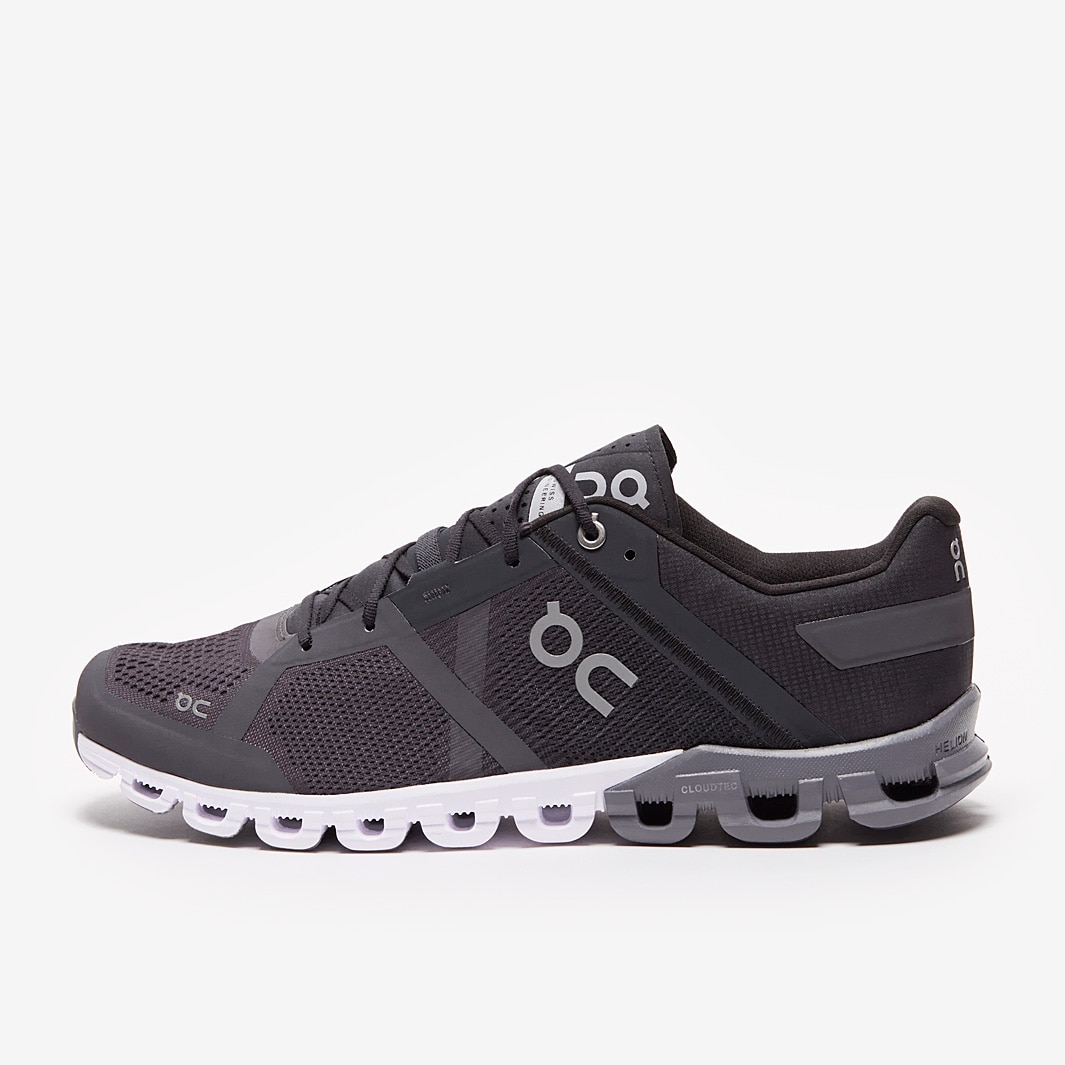 On Cloudflow - Black/Asphalt - Mens Shoes