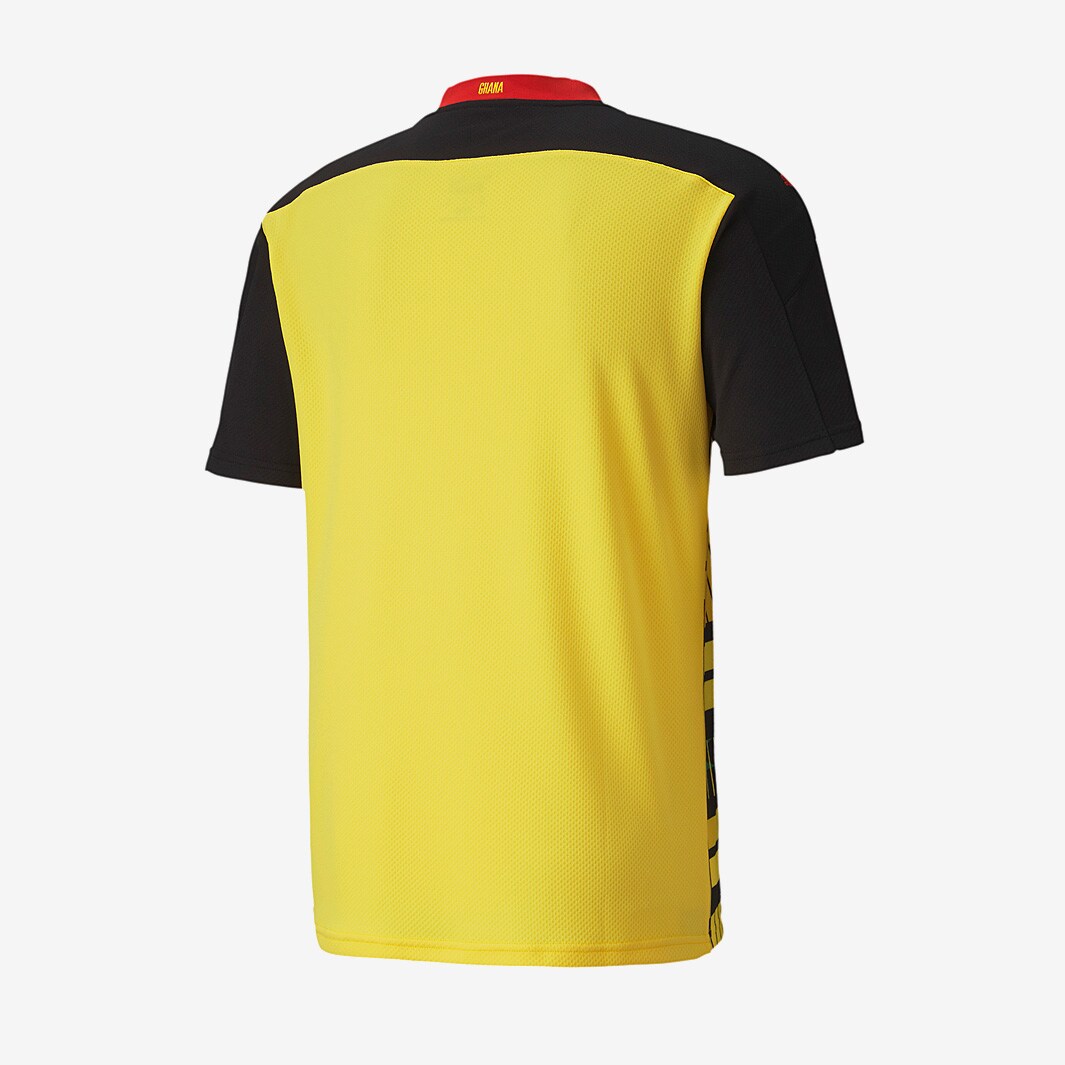 Puma Ghana 2020 Away Replica jersey Puma Black/Dandelion Mens