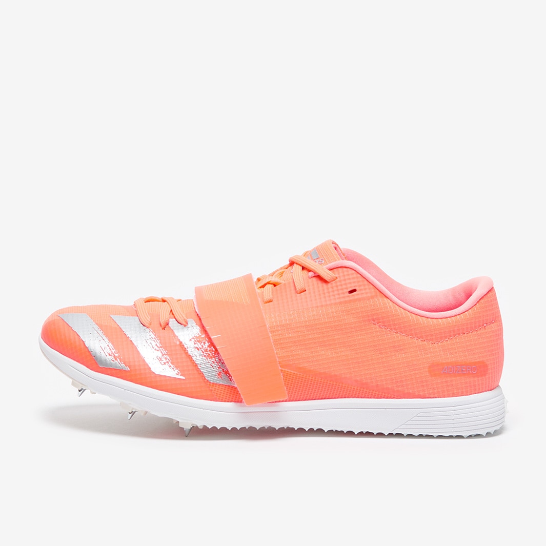 adidas adizero pole vault Signal Coral/Silvermet/Ftwr White Mens