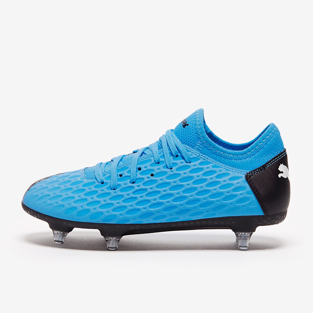 Chaussures pour enfants de football à crampons FUTURE 5.4 bleues