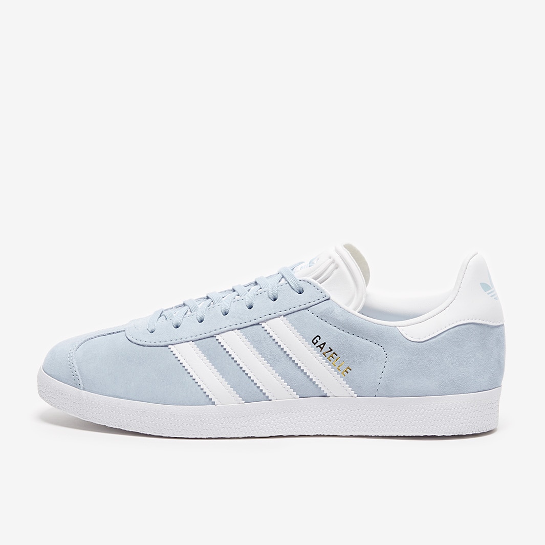 adidas Originals Gazelle - Bleu ciel/Blanc/Or - Chaussures homme | Pro:Direct Soccer