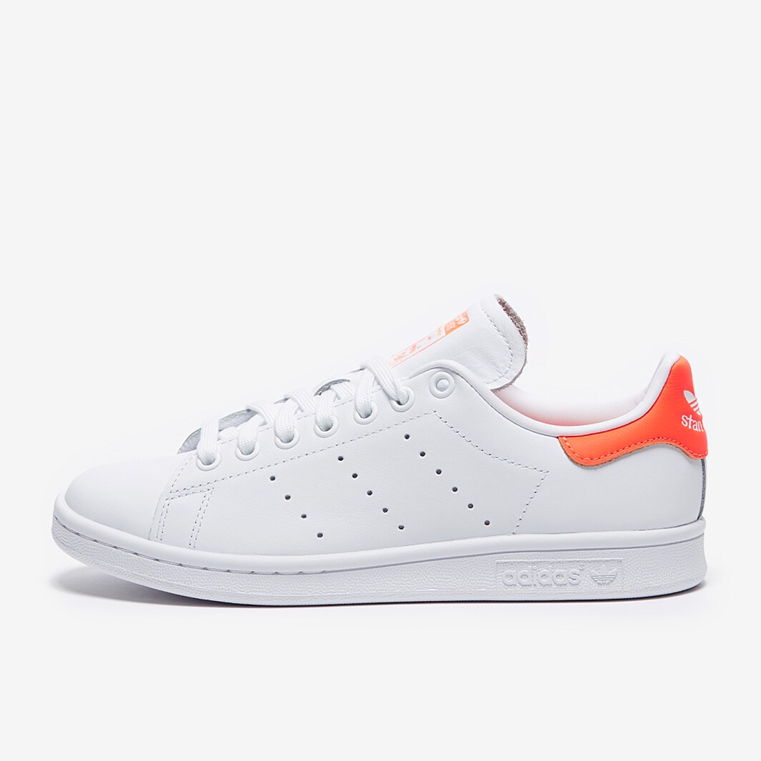 Adidas Women's Stan Smith Footwear White/Solar Orange - EE5863