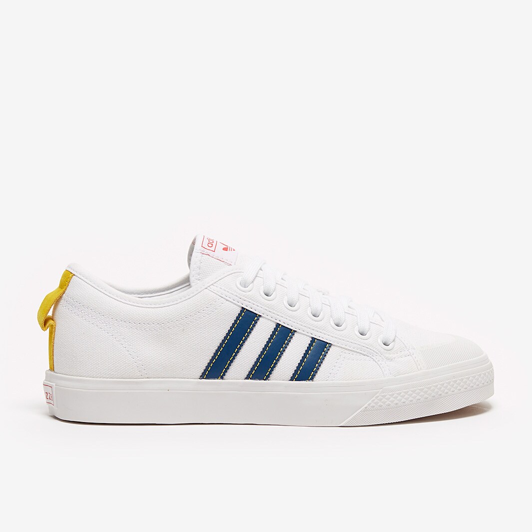 mens adidas nizza white