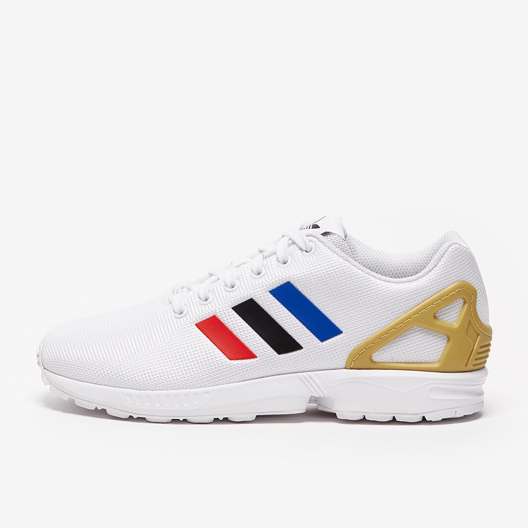 zx flux white mens