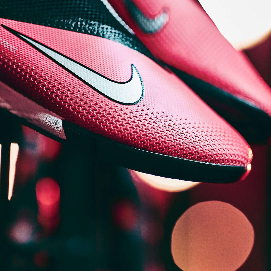 Nike Phantom Vision II React Pro DF IC - Laser Crimson