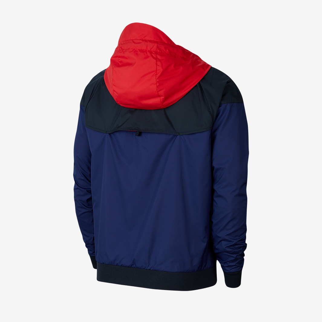 Nike USA 2020 NSW Woven Authentic Windrunner - Loyal Blue/Dark Obsidian ...