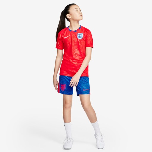 Nike Kids England 2020 Dry Top SS PM - Challenge Red/White image 2 |