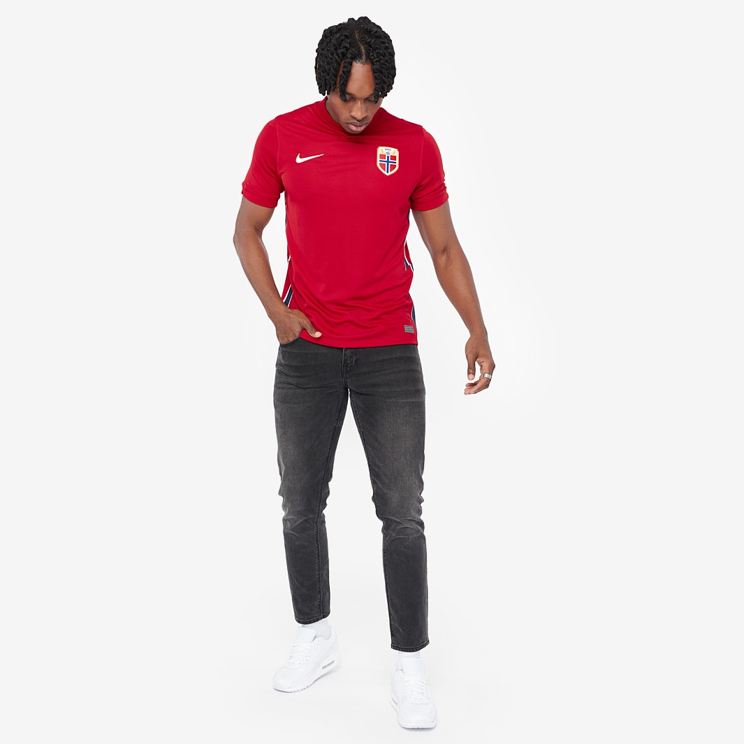 ノルウェー代表 NIKE 2020 Nike Women's Soccer Football Norway 2020 Home Jersey Red