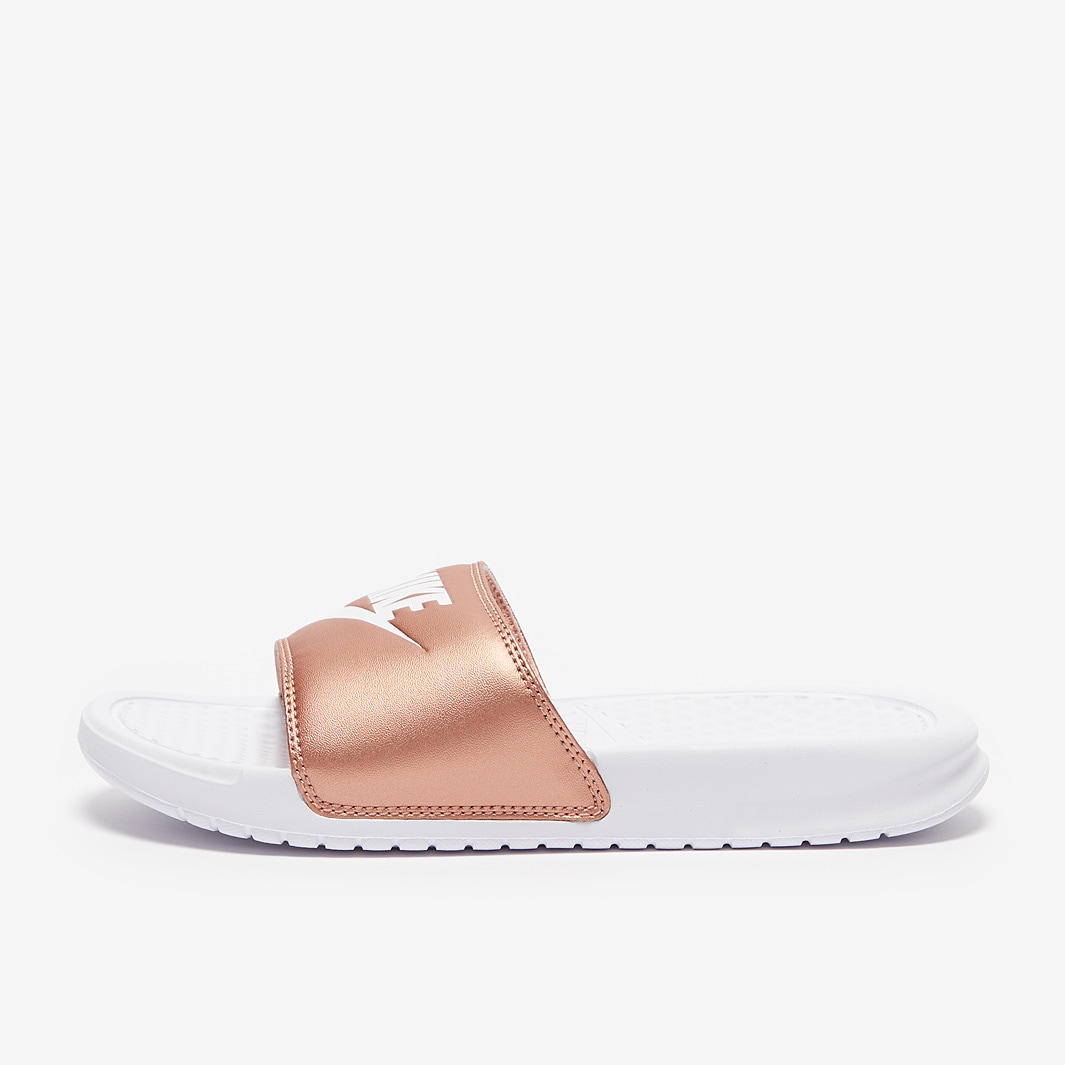 women's nike benassi slides