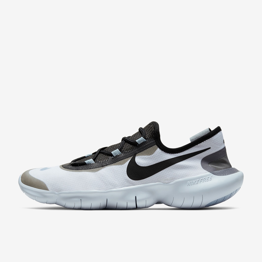 Nike Free RN 2020 White/Black-Obsidian Mist Mens Shoes