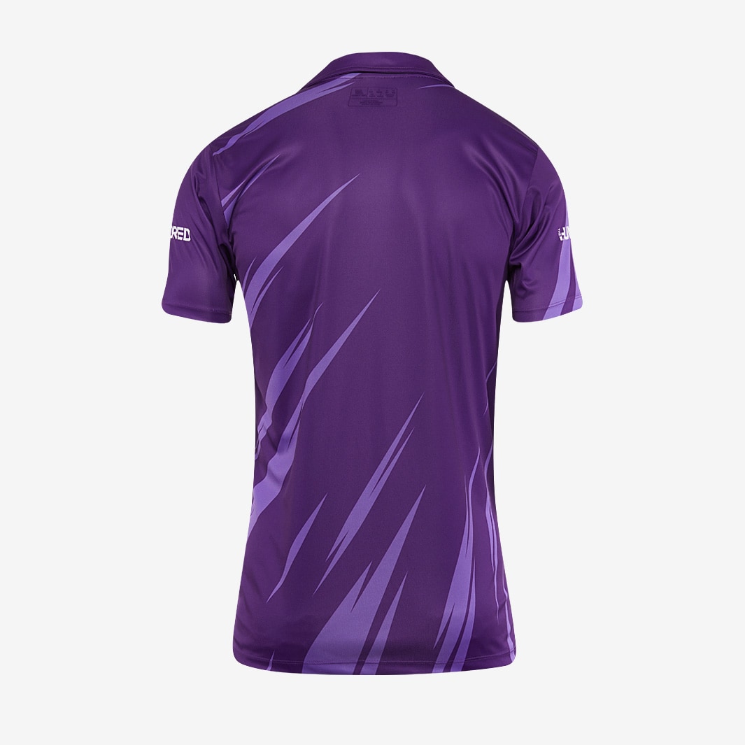 Northern Superchargers SS Playing Polo Shirt - Purple - Cricket Replica