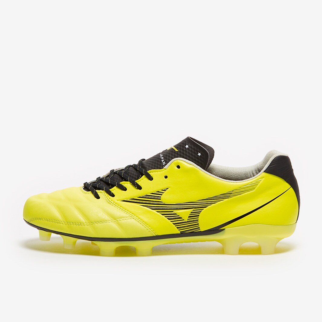 Mizuno Rebula Cup Made In Japan FG - Safety Yellow/Black