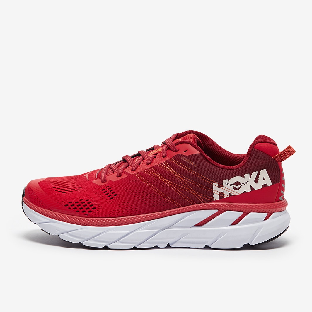 Hoka clifton 6 on sale red