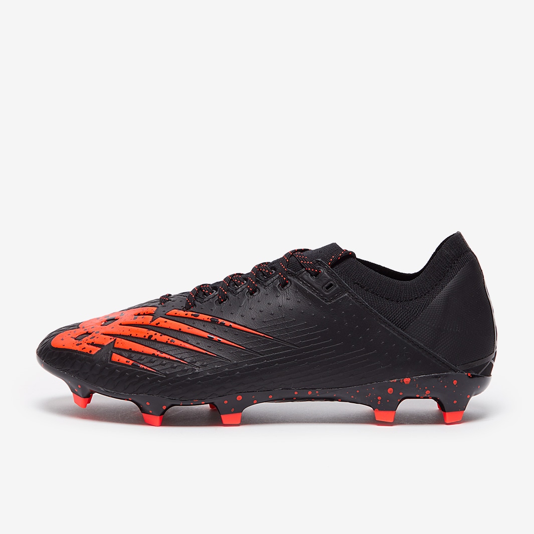 New Balance Furon V Pro Fg Leather Black Firm Ground Mens Soccer