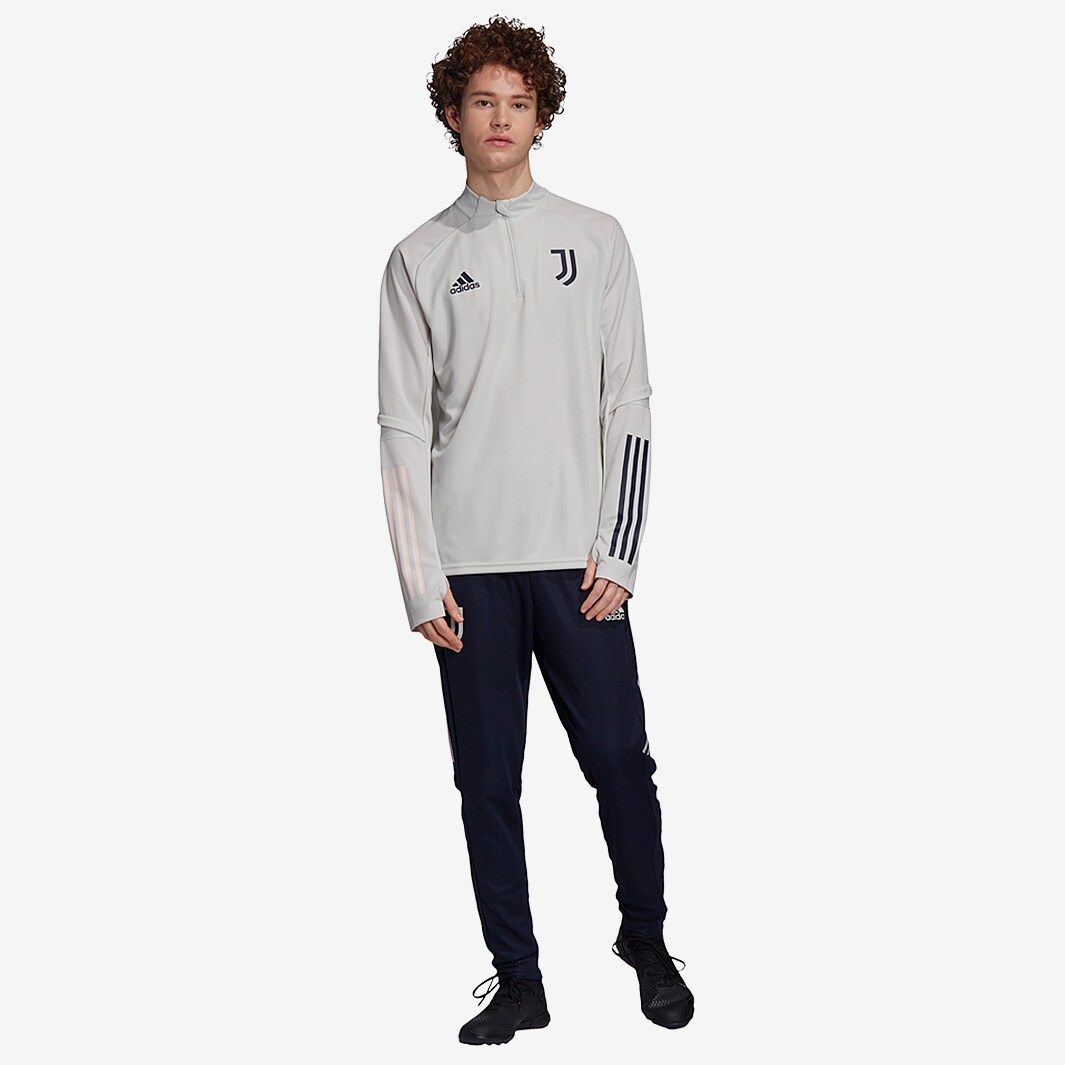 Adidas Juventus 20 21 Training Top Orbit Grey Legend Ink Mens