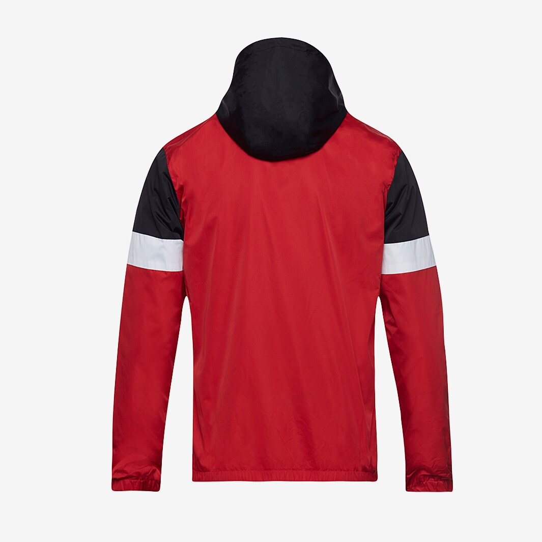 Joma Crew IV Rain Jacket Red/Black/White Mens Football Teamwear