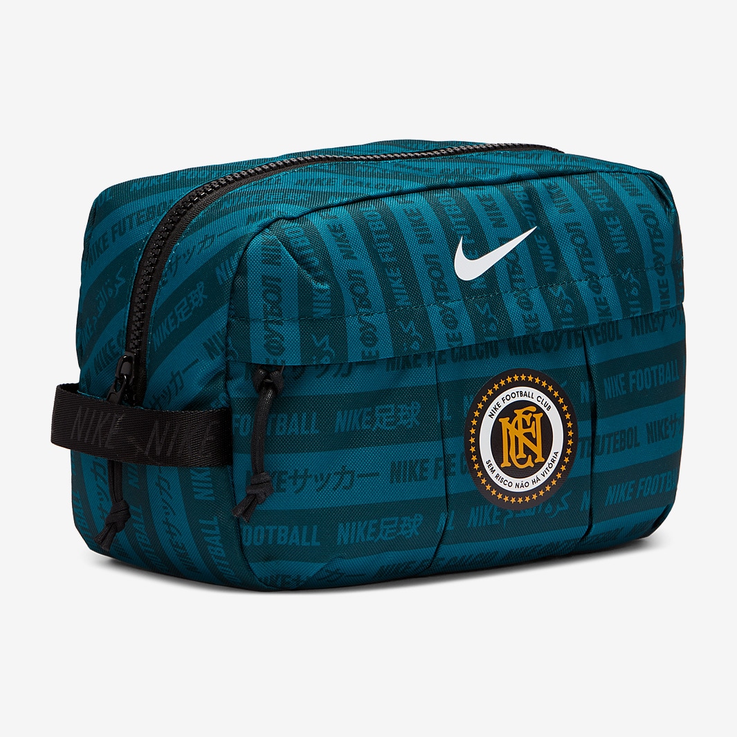 サッカー用　バッグ Nike F.C. Utility Bag - Geode Teal/Black/White - Bags
