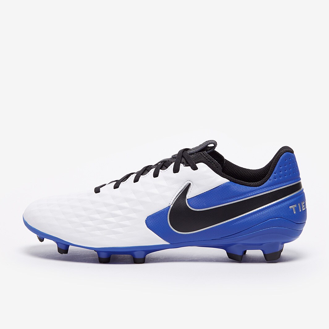 Nike Tiempo サッカーシューズ ホワイト/ブルー　　レジェンド8 ag 楽天市場】ティエンポ レジェンド 8 ホワイトの通販