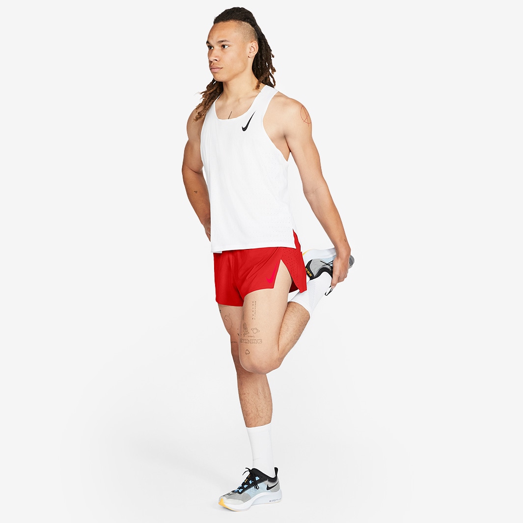 Nike Men's AeroSwift 2 Running Shorts-Red - Hibbett