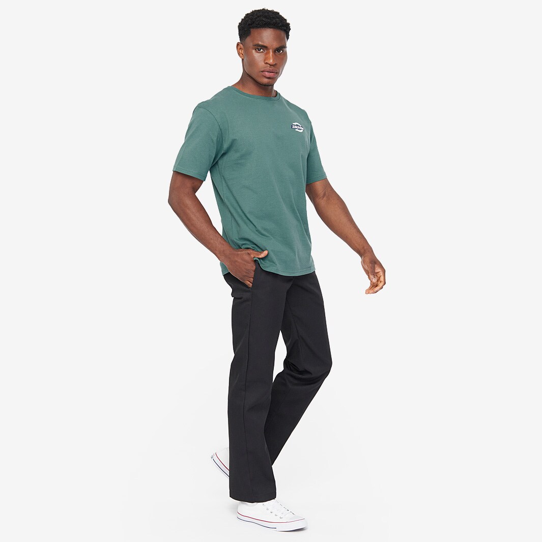 Dickies Ruston T-Shirt - Lincoln Green - Tops - Mens Clothing