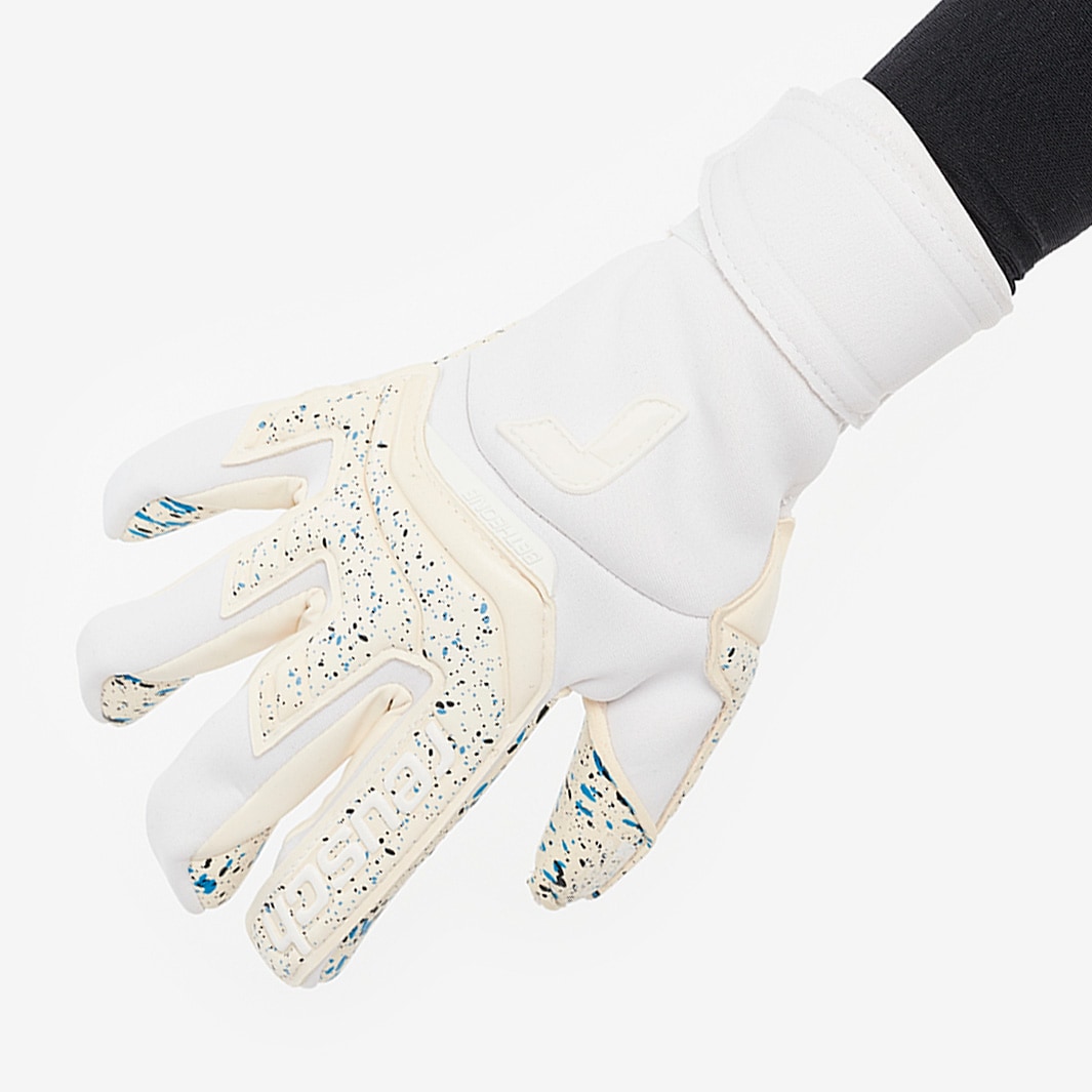 Reusch Attrakt Freegel Fusion Goaliator - Gris Vapeur/Jaune/Bleu - Gris