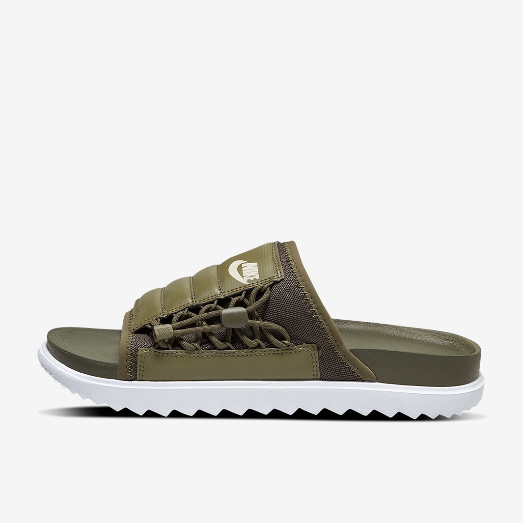 Nike Sportswear Asuna Slide - Cargo Khaki/Light Cream - Slides - Mens ...