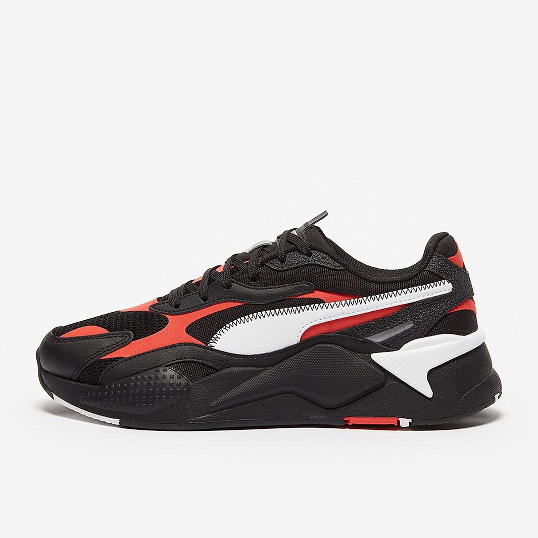 Puma RS-X³ Hard Drive - Puma Black/Poppy Red - Trainers - Mens Shoes |